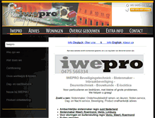 Tablet Screenshot of iwepro.nl